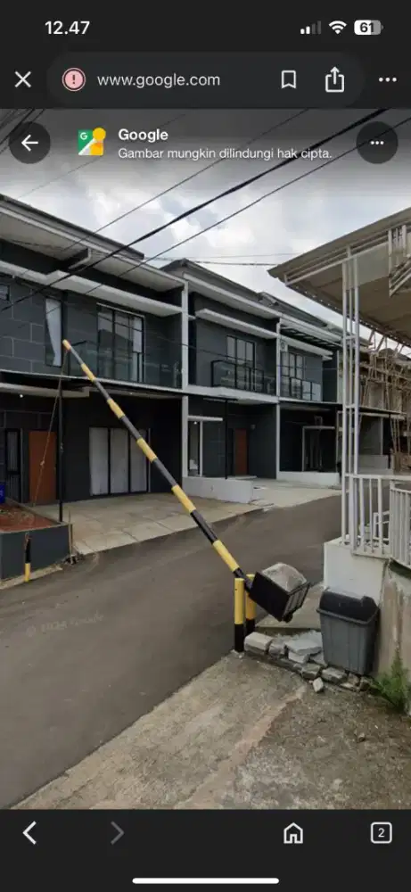 Di jual murah rumah komplek klaster