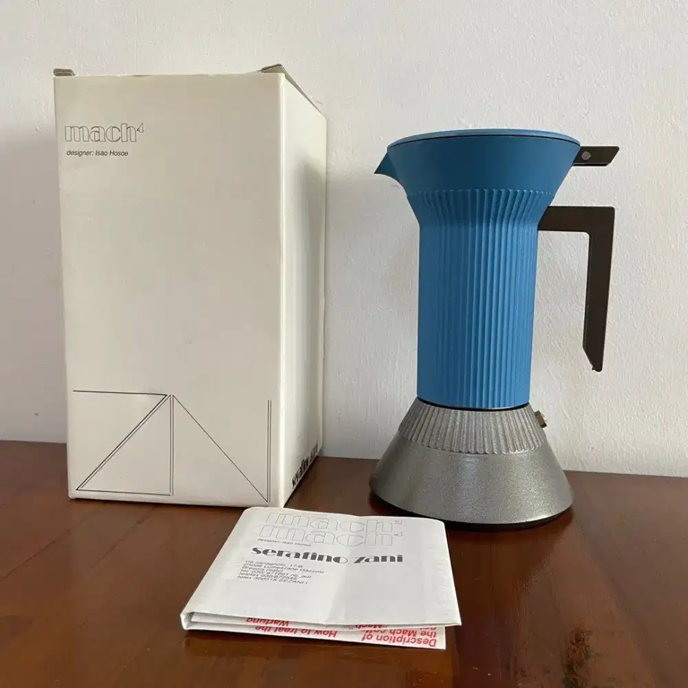 Serafino Zani Mach Espresso Coffee Moka Pot