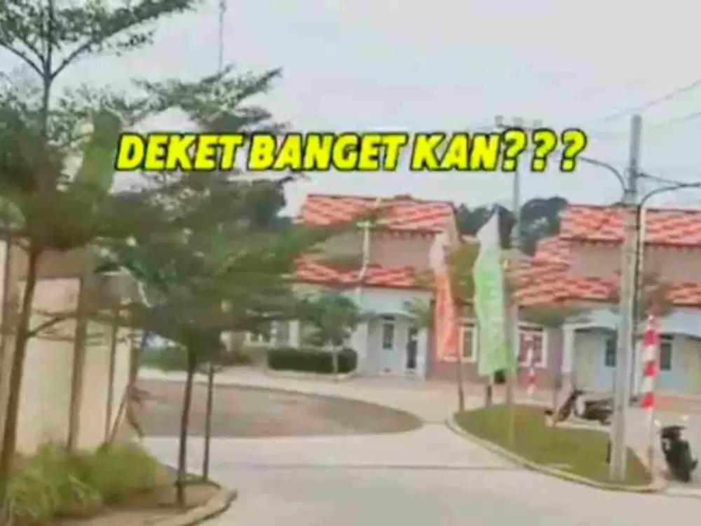 RUMAH Mediterania MEZANINE 2lantai CUMA 2.5juta aja all in