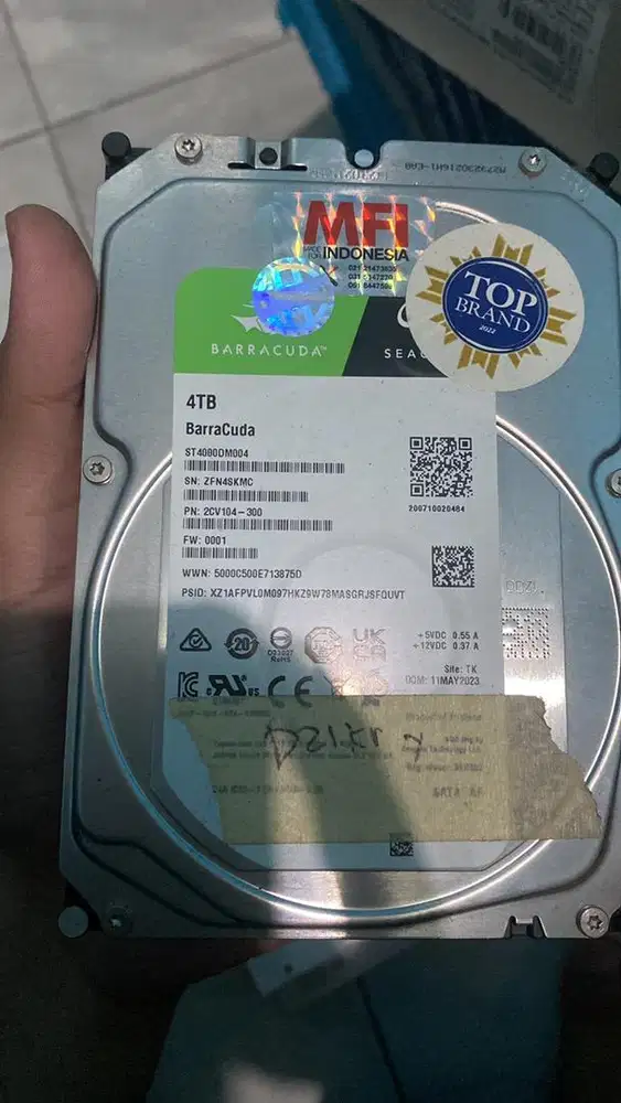 hardisk 4TB seagate barracuda