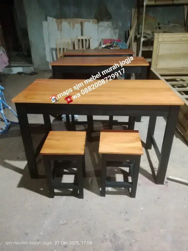 meja kursi cafe