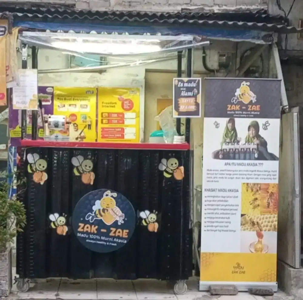 Booth untuk Usaha dan Mesin Press