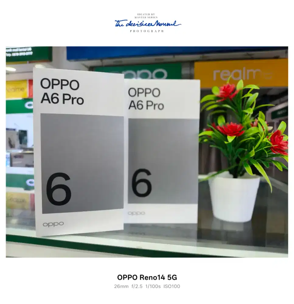 OPPO A6 Pro 5G 16/256GB lebih istimewa daripada iPhone 2nd 3jutaan