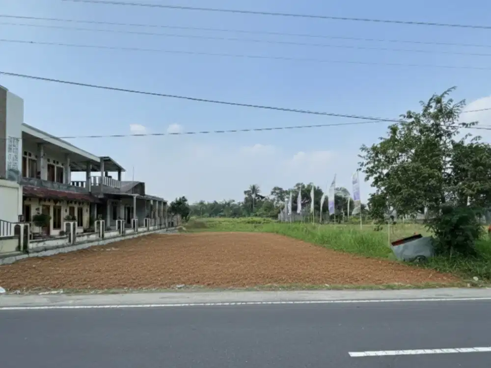Tanah SHM Mangku Jl Pandowoharjo Sleman, 3 Menit Resto Jejamuran
