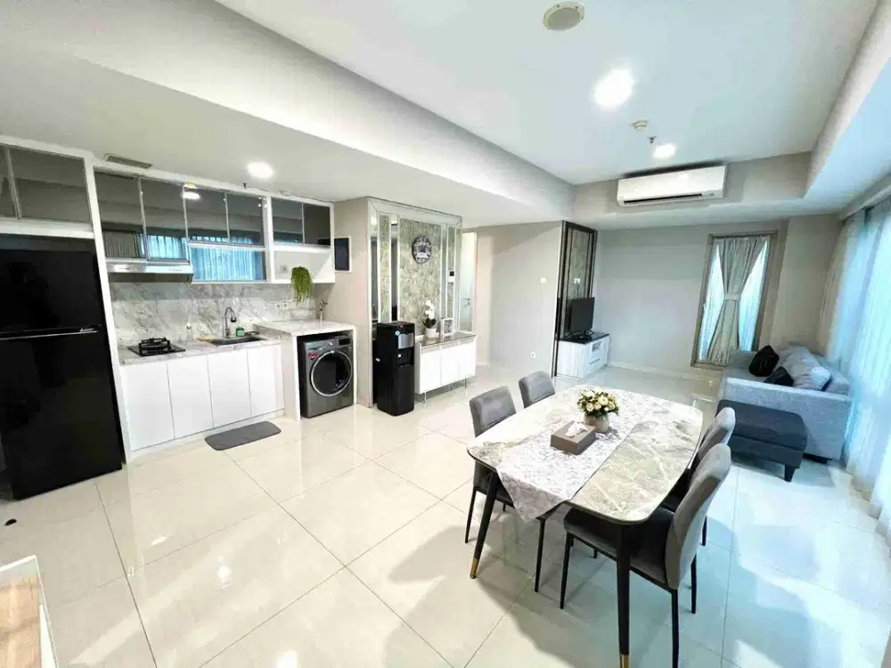 One of the Best Apartemen Design For Rent LA RIZ Pakuwon Mall 3BR