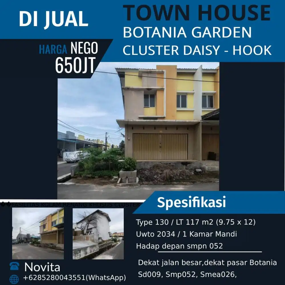 Town house Hook di  BOTANIA GARDEN - Cluster Daisy