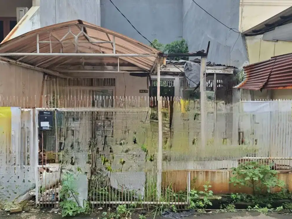 Jual Cepat Rumah Hancur, Hitung Tanah Awal di Kopyor Barat!!