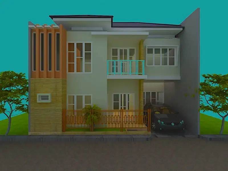 RUMAH MINIMALIS KONDISI 60% di BUKIT ASRI CIOMAS INDAH _ BOGOR