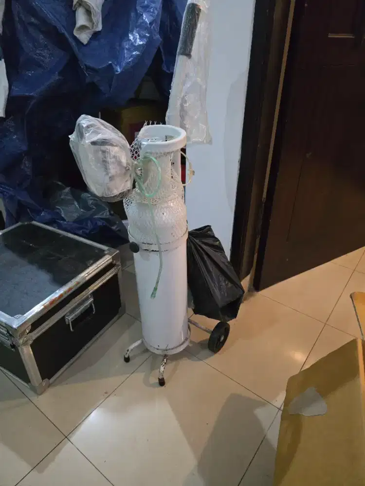 Tabung oksigen kecil blm pernah pakai
