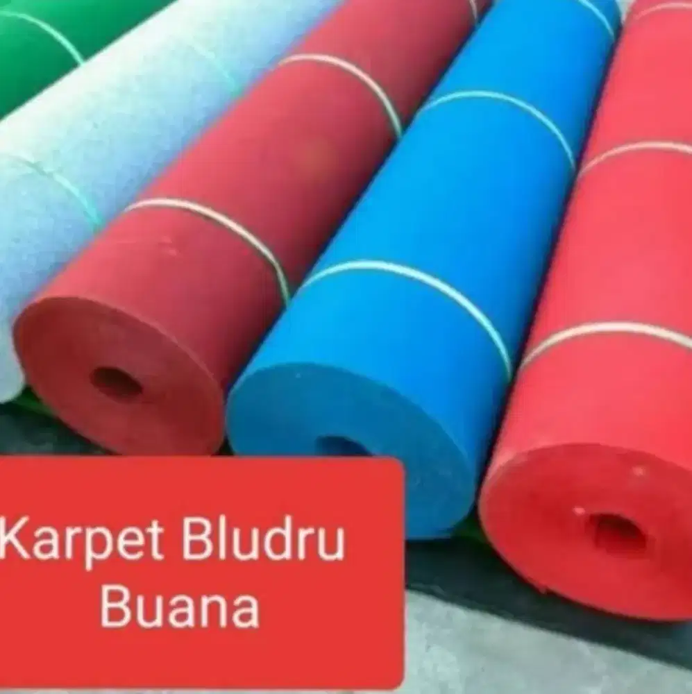 Karpet buana bludru pameran