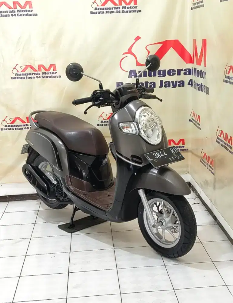 Ready Honda scoopy stylish Tahun 2017 warna Abu Abu