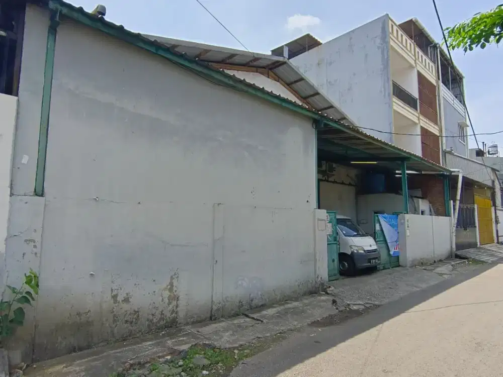 Gudang Plus Kantor Area Pergudangan Jelambar Jakarta Barat
