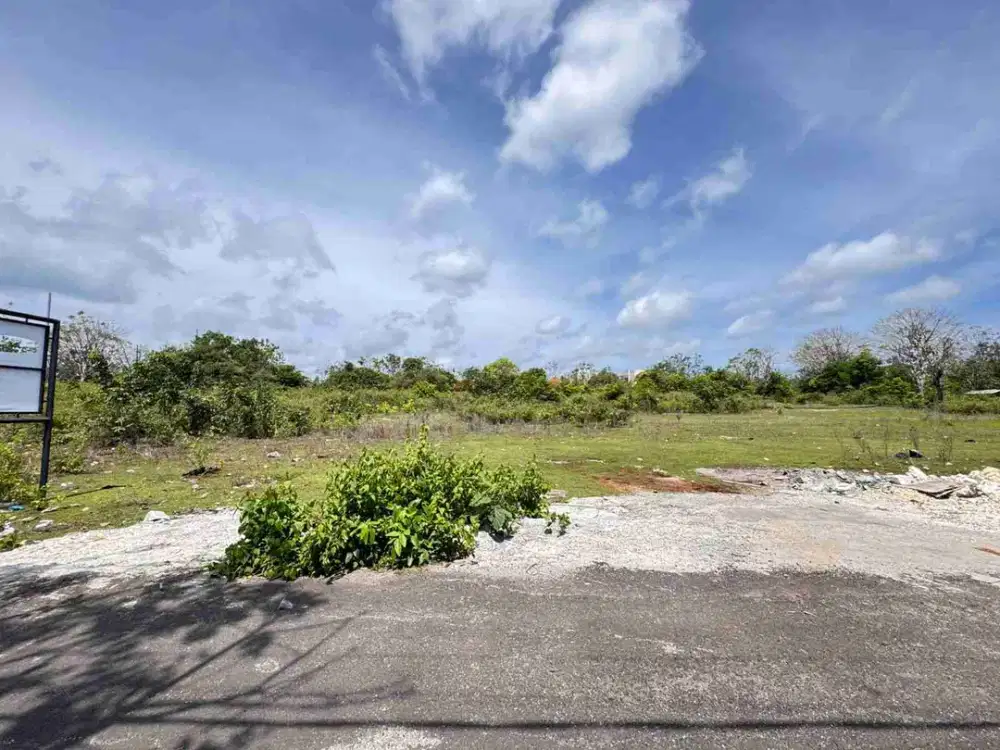 dijual tanah 20 are  IDR 950 juta /are nego kawasan pantai Balangan Jimbaran Kuta Selatan Badung Bali