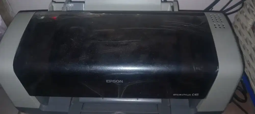 epson c45 print jadul hitam dan warna kabel usb