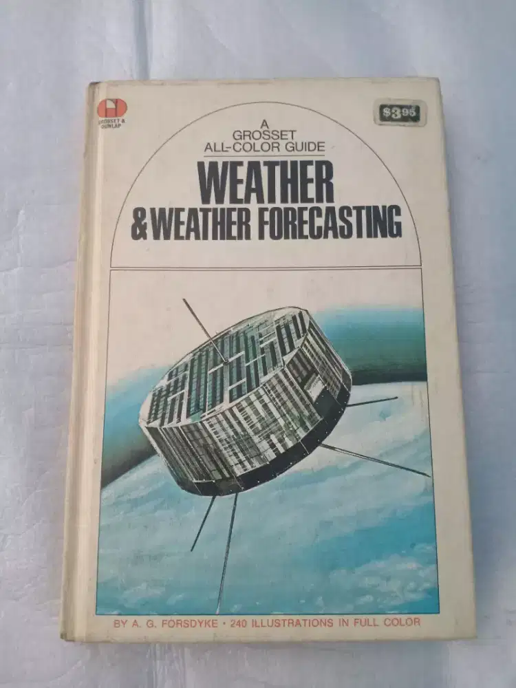 Buku Vintage 1970 Weather & Weather Forecasting.