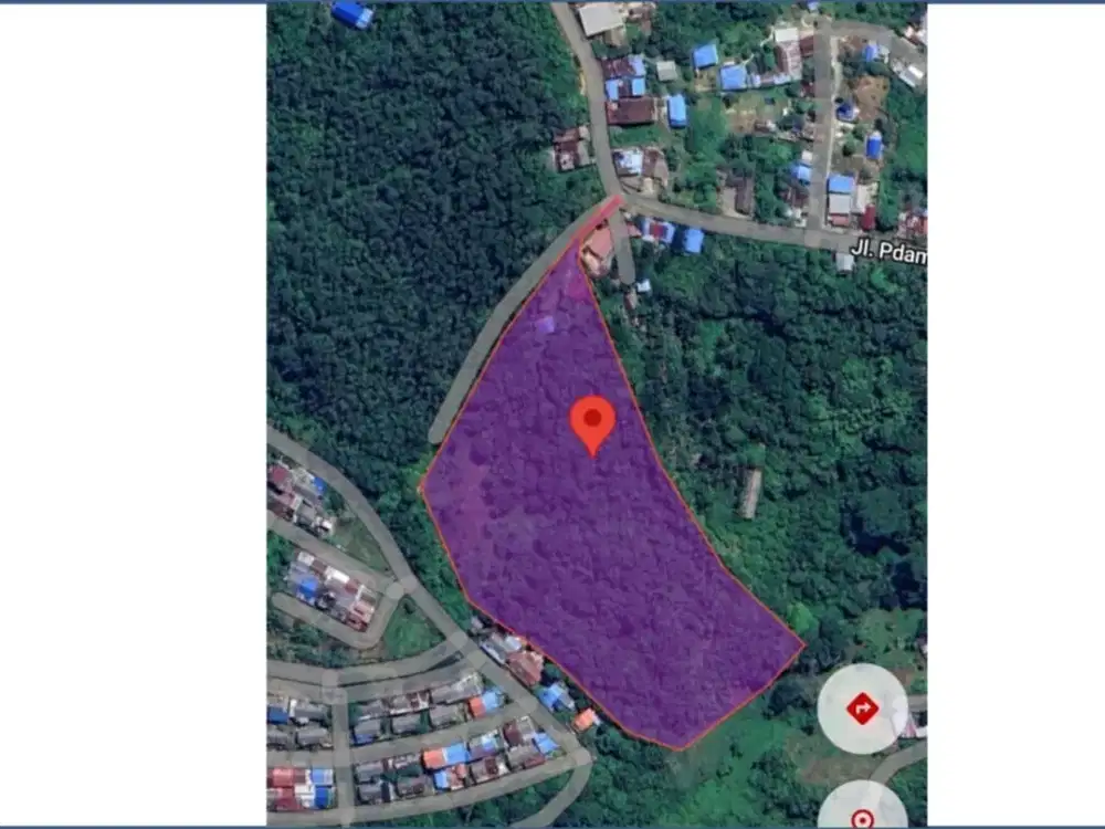 DIJUAL TANAH 2,4 HA DI JALAN PDAM BATU AMPAR