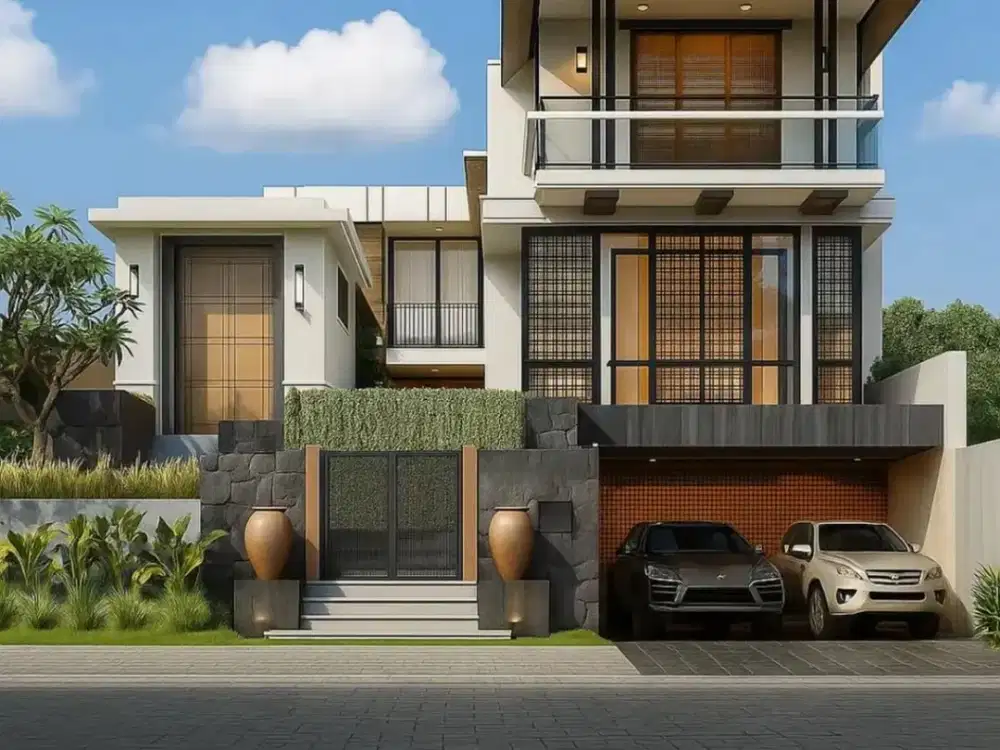 Rumah Tropical Modern Baru di Citraland Bukit Golf International