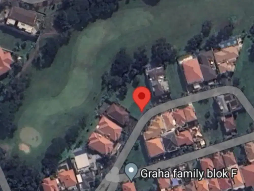 KAVLING GOLF VIEW GRAHA FAMILI LUAS TANAH 800AN