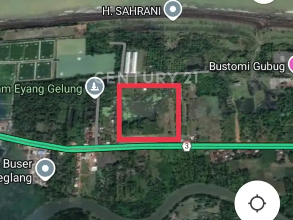 Tanah Luas Dekat Dgn Pantai Yg Indah Di Pintu Keluar Jalan Tol