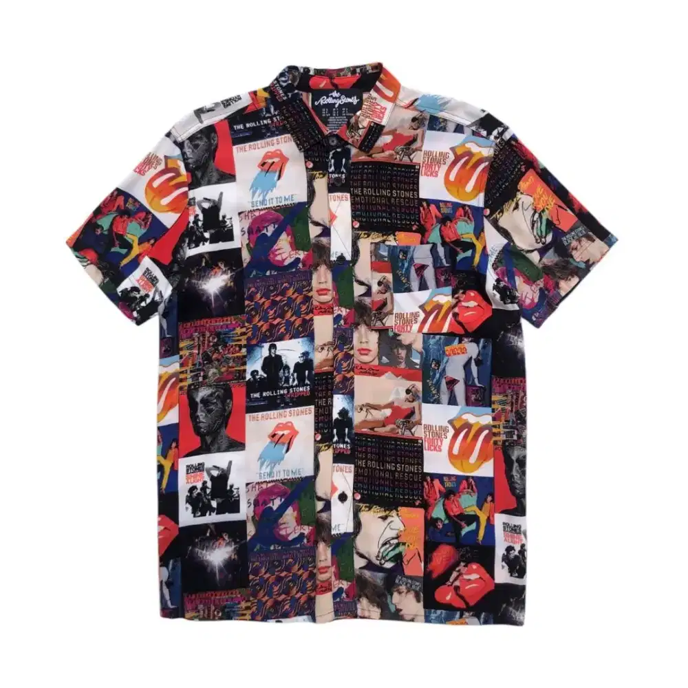 Jual kemeja rolling stones official