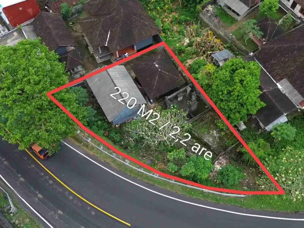 DIJUAL MURAH TANAH GRATIS BAGUNAN DI PINGGIR JALAN RAYA DENPASAR-GILIMANUK