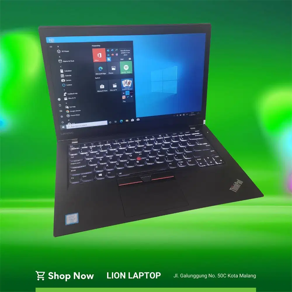 RAM 8GB SSD 256GB Core i5 Touchscreen SLIM Lenovo Thinkpad T470s [07|1