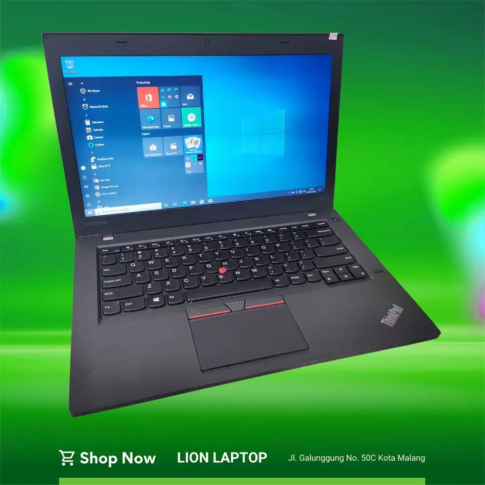 RAM 8GB Core i5 SSD 256GB Lenovo Thinkpad T460 [07|11]