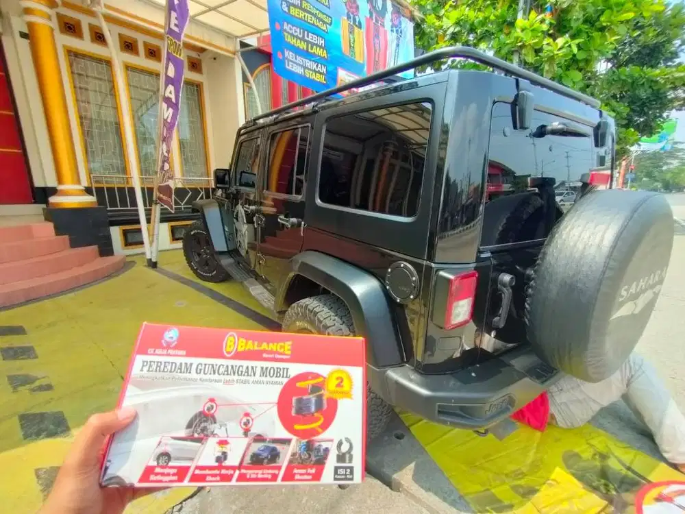 Langsung Terasa!Jln Rusak BEBAS JEDUG di Mobil dg BALANCE Damper MEDAN