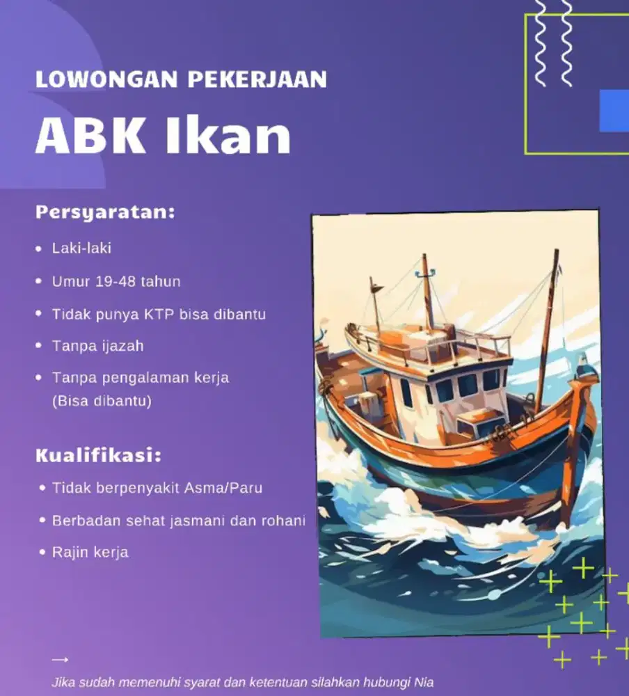 Loker ABK kapal ( Solo baru )