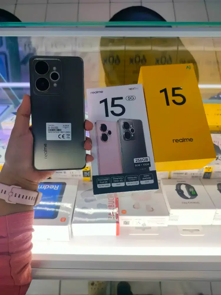 Termurah Realme 15 5G Ram 12+256GB NFC Garansi Resmi