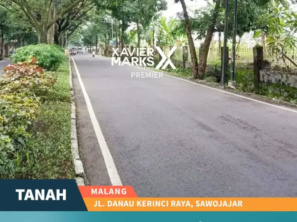 Jarang Ada Dijual Tanah Nol Jalan Raya Danau Kerinci Sawojajar Malang
