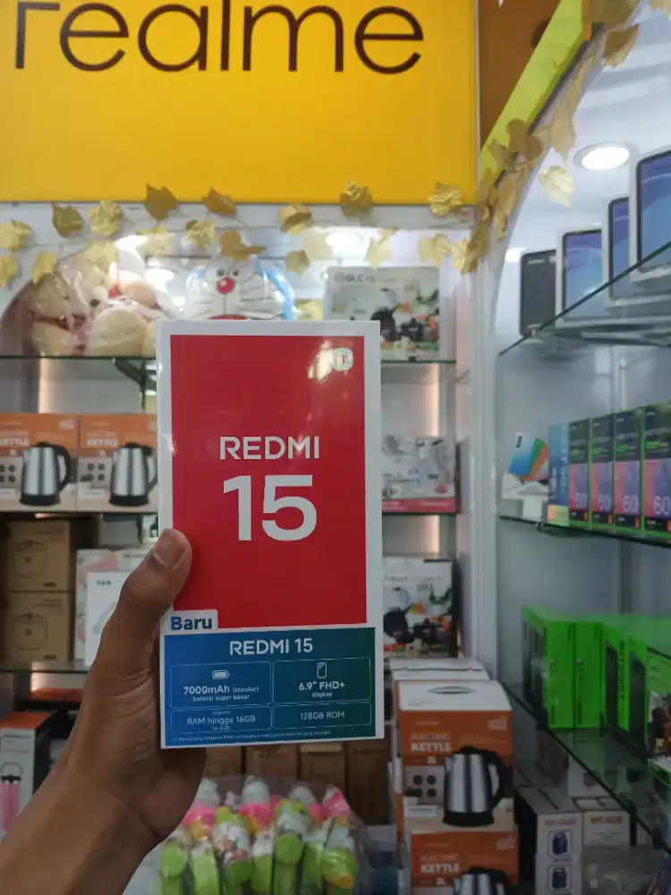 Redmi 15 8/256 new garansi on