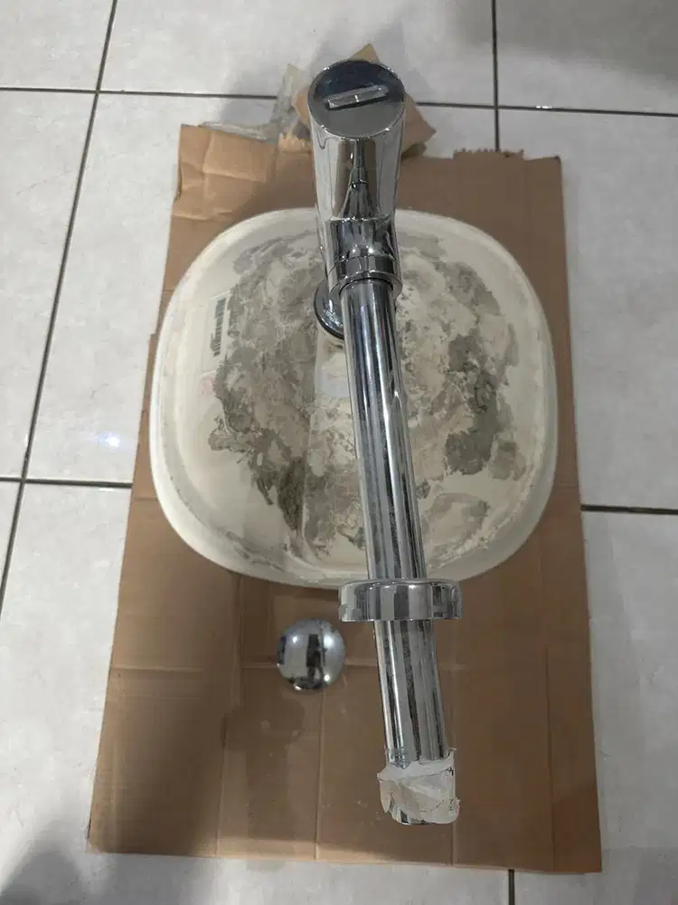 Wastafel kohler komplit