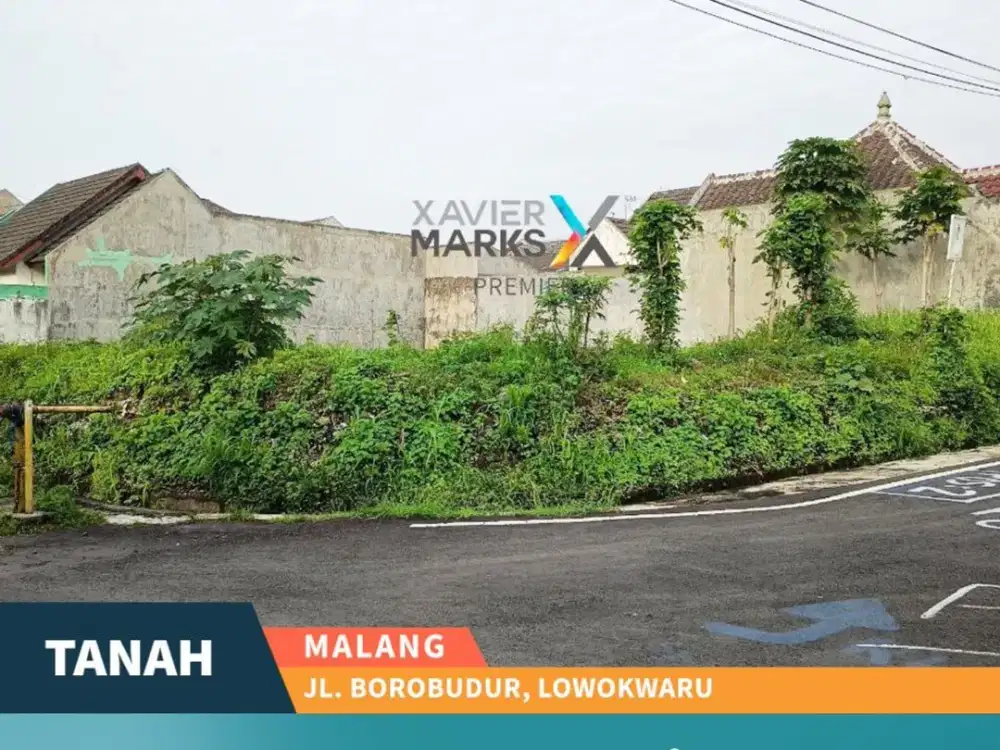 Properti Langka Disewakan Tanah Hook di  Borobudur, Lowokwaru, Malang