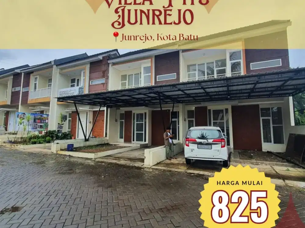 Villa Pitu Junrejo — Hunian Asri Dekat Batu, Cocok untuk Liburan & Investasi!