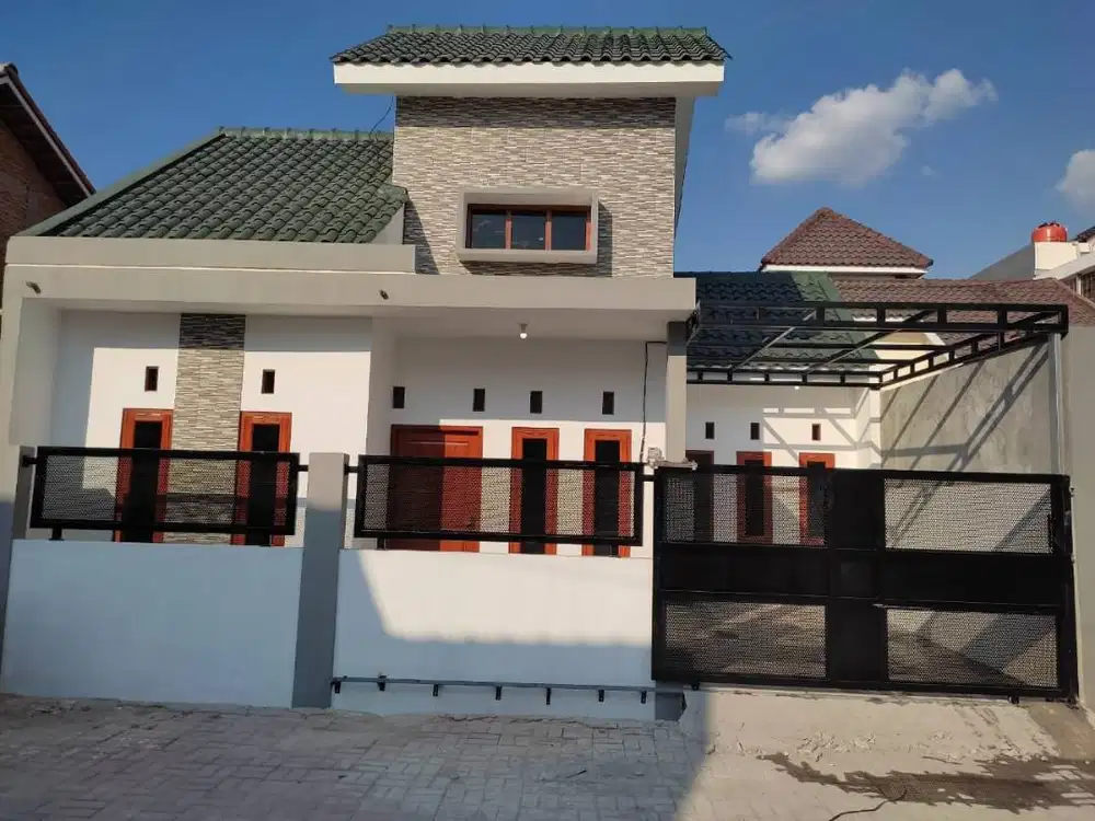 Perumahan Cluster, Strategis & Nyaman di Gumpang, Bs KPR mulai DP 0%