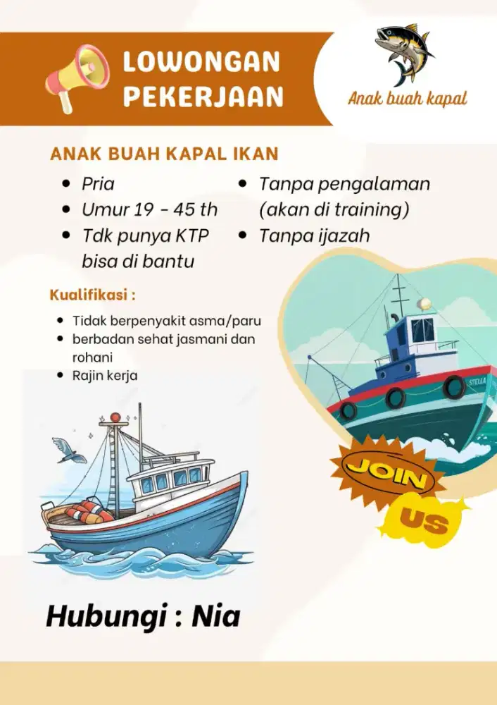 Loker ABK kapal (kebumen)