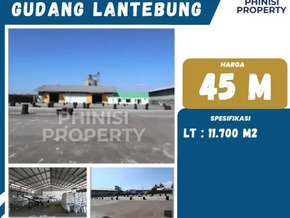 DIJUAL GUDANG DI LANTEBUNG