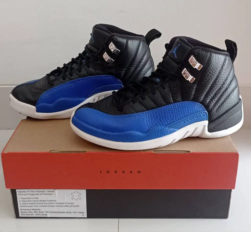 Nike Air Jordan 12 Hyper Royal (Langka) Size 37,5 Original+Box