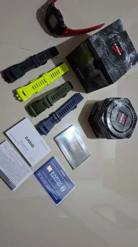 Casio G-Shock Gbd-200-1d G-squad Black Digital