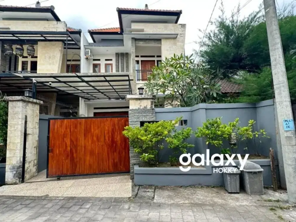 DIJUAL VILLA 2 LANTAI FURNISHED DI TUKAD BALIAN RENON DENPASAR, BALI
