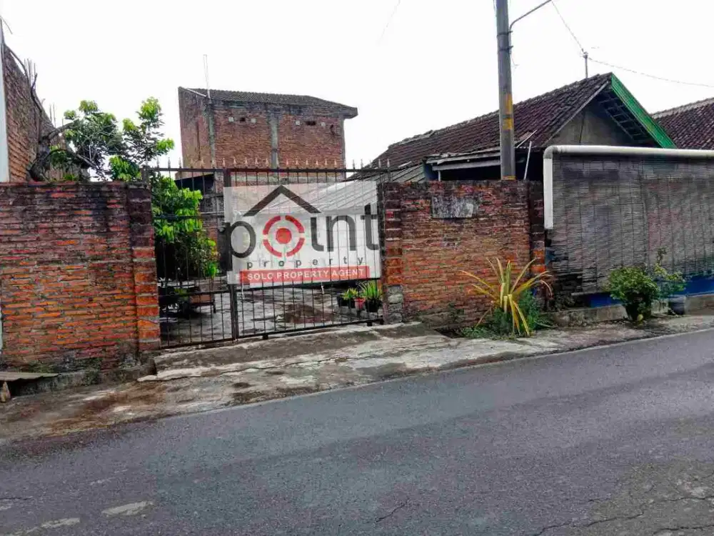 Tanah Bagus SHM sdh berpagar Siap Bangun Dekat pintu Tol Klodran