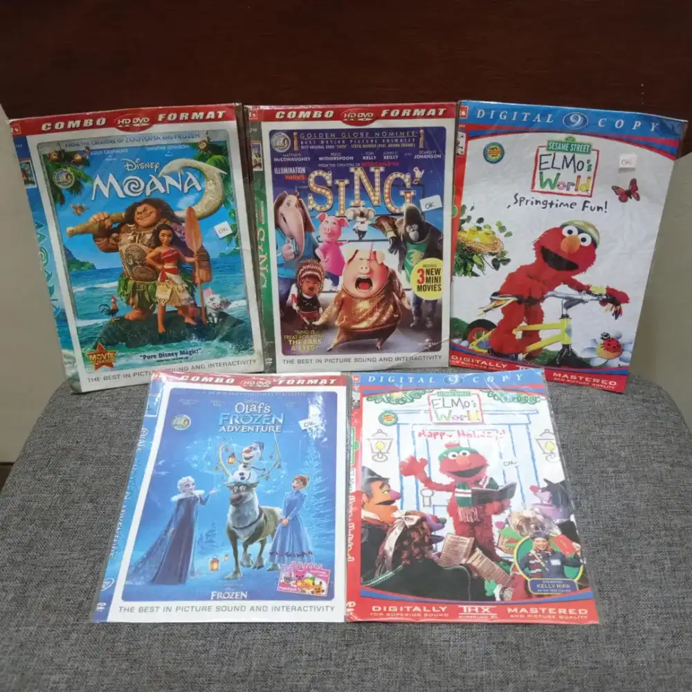 Kaset DVD Second Normal