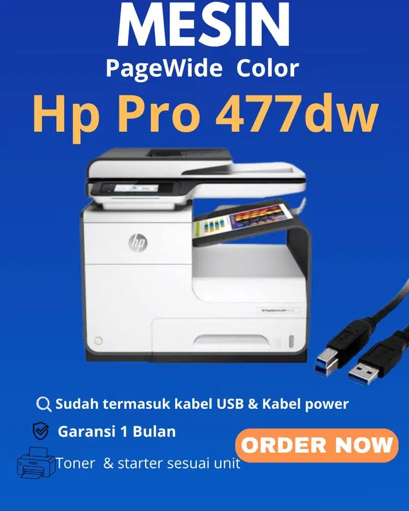HP PageWide 477 Printer tinta super cepat