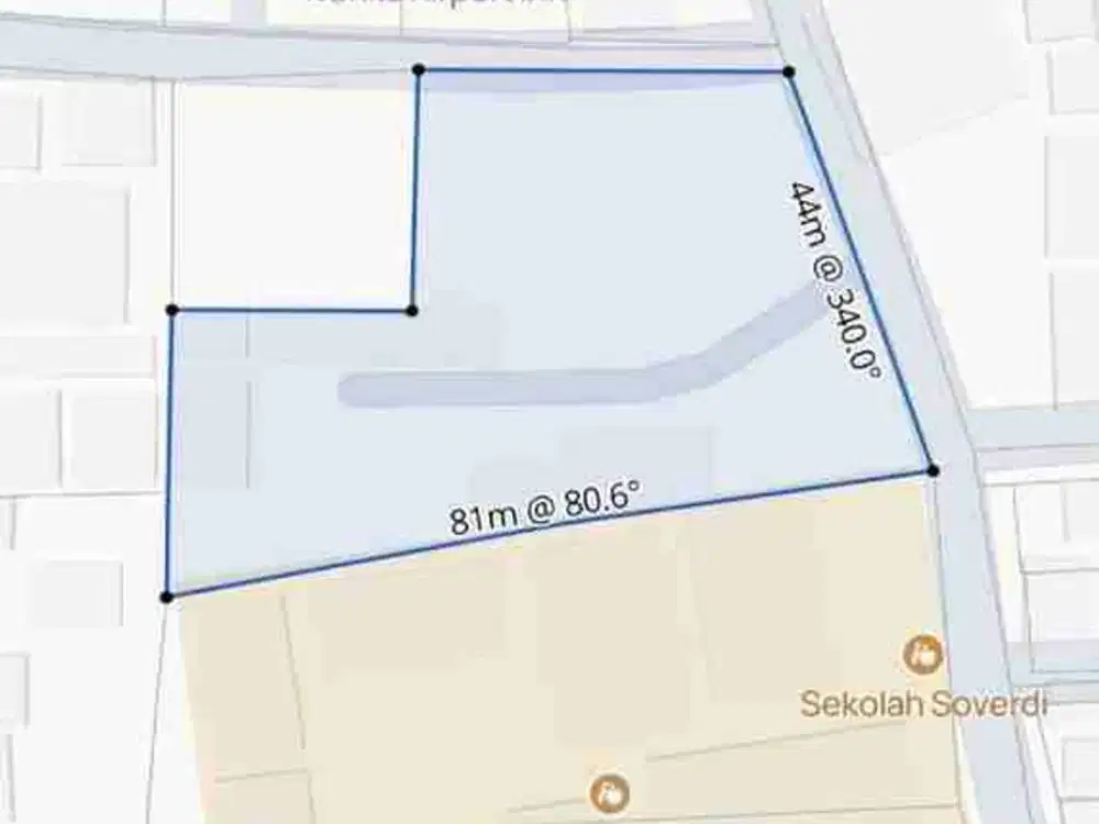 DIJUAL TANAH STRATEGIS LOKASI TUBAN BADUNG