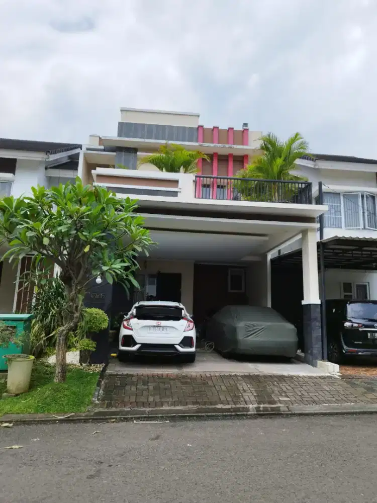 Dijual rumah 3 lantai 4 kamar dekat st rawa buntu