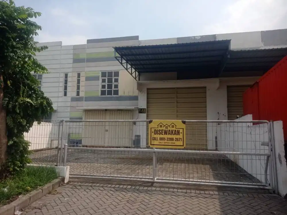 DISEWAKAN GUDANG HEMAT BIAYA, LOKASI DEKAT PUSAT KOTA SIDOARJO