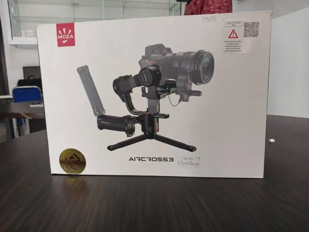 Dijual Gimbal Stabilizer Moza AirCross 3 – Bekas Normal, Siap Pakai!