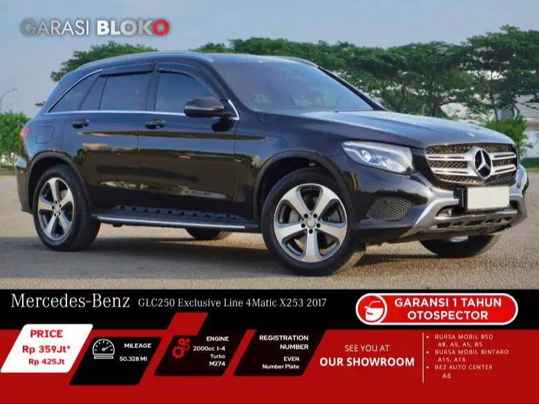 Mercedes Benz GLC250  4MATIC Exclusive Line CKD 2017