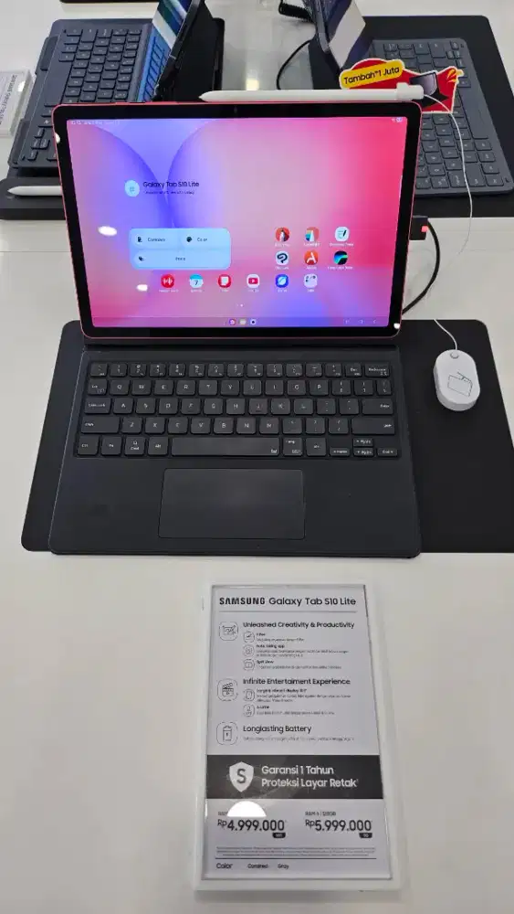 Galaxy tab s10 lite tersedia wifi dan 5G